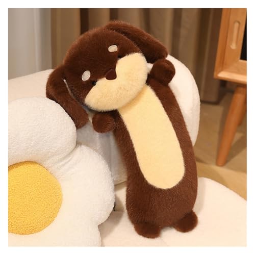 LCEDHZOC Niedlicher Dackel Kuscheltiere, Weiche Plüsch Molliger Dackel Plüsch Kissen Geschenk for Kinder Jungen Und Mädchen(Brown,75CM/29.5IN) von LCEDHZOC