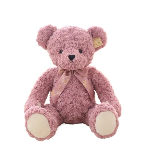 LCEDHZOC Niedlicher Teddybär Kuscheltiere, Schöne Plüsch Molliger Teddybär Plüschtier Geschenk for Kinder Jungen Mädchen Heimdekoration(Pink,65CM/25.5IN) von LCEDHZOC