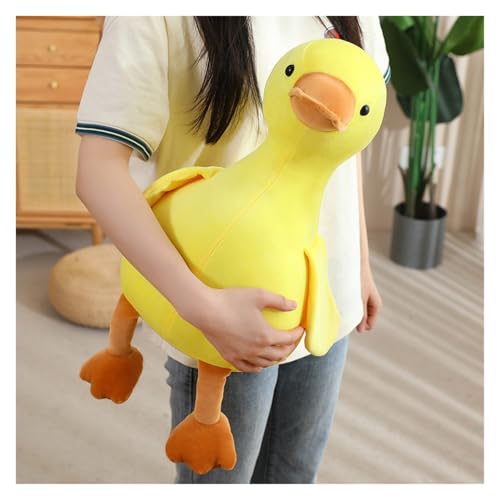 LCEDHZOC Schönes Enten Kuscheltiere, Süße Plüschtier Mollige Ente Plüschtier Geschenk for Kinder Jungen Mädchen Heimdekoration(Yellow,50CM/19.6IN) von LCEDHZOC