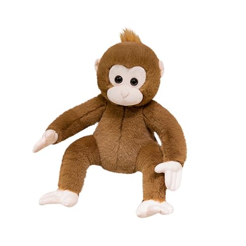 LCEDHZOC Simulation AFFE Kuscheltiere, Süße Plüsch Mollig AFFE Plüschtier Geschenk for Kinder Jungen Mädchen Home Decor(55CM/21.6IN) von LCEDHZOC