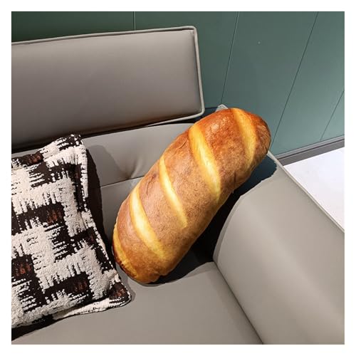 LCEDHZOC Simulation Brot Plüsch Kissen, Kreatives Stofftier Weiches Brot Plüschtier Geschenk for Kinder Jungen Mädchen Wohnkultur(CaramelBread,75CM/29.5IN) von LCEDHZOC