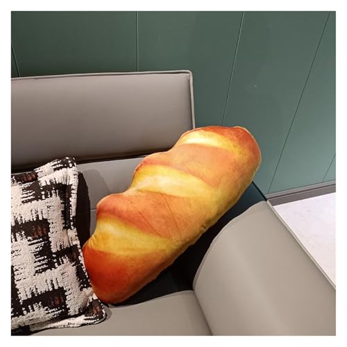 LCEDHZOC Simulation Brot Plüsch Kissen, Kreatives Stofftier Weiches Brot Plüschtier Geschenk for Kinder Jungen Mädchen Wohnkultur(MilkBread,75CM/29.5IN) von LCEDHZOC