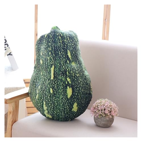 LCEDHZOC Simulation Obst Plüsch Kissen, 45CM Süßes Stofftier Molliges Gemüse Plüschtier Geschenk for Kinder Wohnkultur(Pumpkin) von LCEDHZOC