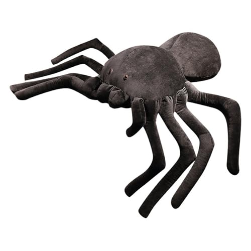 LCEDHZOC Simulation Spinne Kuscheltiere, Süße Plüsch Weiche Spinne Plüsch Kissen Geschenk for Kinder Jungen Mädchen Home Decor(80CM/31.4IN) von LCEDHZOC