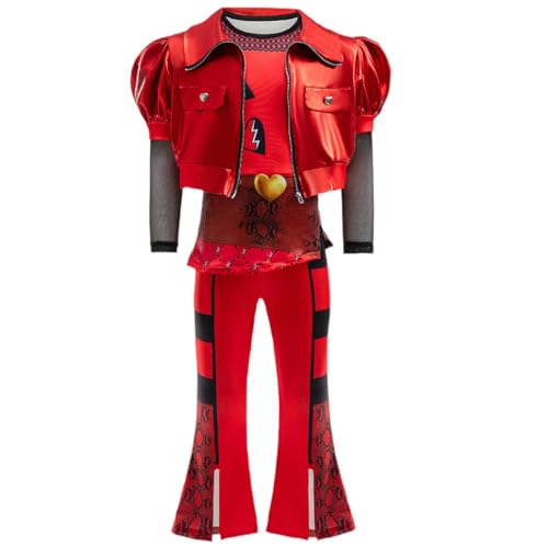 LCSVCCXA Cosplay-Kostüm für Kinder, leichte Jacke, Oberteil und Hose für Party-Rollenspiele, 130 cm LCSVCCXA Cosplay-Kostüm für Kinder, leichte Jacke, Oberteil und Hose für Party-Rollenspiele, 130 cm von LCSVCCXA