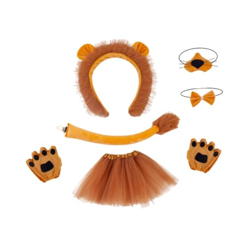 LCSVCCXA Fliege mit Löwenohren und Geräuschen, kreatives und niedliches Rollenspiel für Karneval, mit Kleid 40 cm LCSVCCXA Fliege mit Löwenohren und Geräuschen, kreatives und niedliches Rollenspiel für Karneval, mit Kleid 40 cm von LCSVCCXA