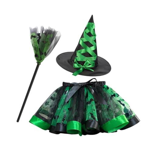 LCSVCCXA Mädchen Kostüm Cosplay Kostüm Halloween Party Kostüm Grün LCSVCCXA Mädchen Kostüm Cosplay Kostüm Halloween Party Kostüm Grün von LCSVCCXA