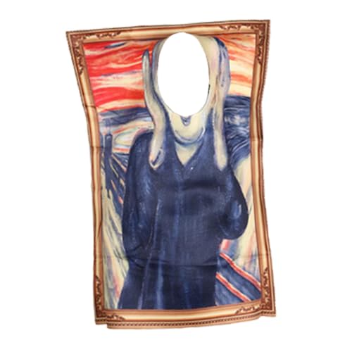 LCSVCCXA Malbares Halloween-Kostüm, originelles Kostüm, Partykleid für Erwachsene, lustiges Cosplay-Kleid aus Acetat, leicht, geeignet für Männer und Frauen LCSVCCXA Malbares Halloween-Kostüm, originelles Kostüm, Partykleid für Erwachsene, lustiges Cosplay-Kleid aus Acetat, leicht, geeignet für Männer und Frauen von LCSVCCXA