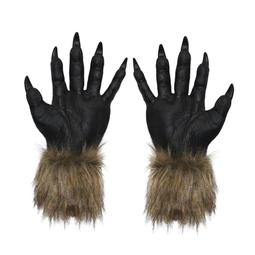 LCSVCCXA Mannar-Maske Horrormaske Requisiten für Cosplay Kleidung mit Krallenhandschuhen Realistisches Design Geeignet für Karneval Und H, Nur Handschuhe LCSVCCXA Mannar-Maske Horrormaske Requisiten für Cosplay Kleidung mit Krallenhandschuhen Realistisches Design Geeignet für Karneval Und H, Nur Handschuhe von LCSVCCXA