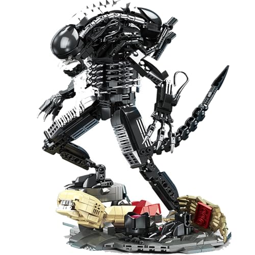 Alien Skelettkopf Bausteinetechnik Roboter Bauspielzeug FüR Kinder Ernsteuerung Technik Spielzeug Scorpion Geschenke Jungen MäDchenaliens Series Battle A von LCTM
