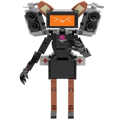 Bausteine Figure Toilet Titan Kameramann Sprecher Fernsehmann Skibidi Spielzeug Building Block Assembly Kinder Erwachsene Fans Großes Konstruktions Bausatz Klemmbausteine Geschenk Jungen Mädchen A Bausteine Figure Toilet Titan Kameramann Sprecher Fernsehmann Skibidi Spielzeug Building Block Assembly Kinder Erwachsene Fans Großes Konstruktions Bausatz Klemmbausteine Geschenk Jungen Mädchen A von LCTM
