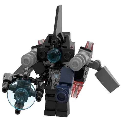 LCTM Bausteine Figure Toilet Titan Kameramann Sprecher Fernsehmann Skibidi Spielzeug Building Block Assembly Kinder Erwachsene Fans Großes Konstruktions Bausatz Klemmbausteine Geschenk A von LCTM