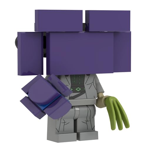 LCTM Bausteine Figure Toilet Titan Kameramann Sprecher Fernsehmann Skibidi Spielzeug Building Block Assembly Kinder Erwachsene Fans Großes Konstruktions Bausatz Klemmbausteine Geschenk B von LCTM
