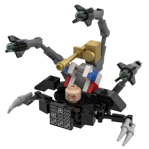 LCTM Bausteine Figure Toilet Titan Kameramann Sprecher Fernsehmann Skibidi Spielzeug Building Block Assembly Kinder Erwachsene Fans Großes Konstruktions Bausatz Klemmbausteine Geschenk C von LCTM
