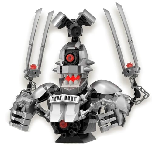 LCTM Bausteine Figure Toilet Titan Kameramann Sprecher Fernsehmann Skibidi Spielzeug Building Block Assembly Kinder Erwachsene Fans Großes Konstruktions Bausatz Klemmbausteine Geschenk F von LCTM