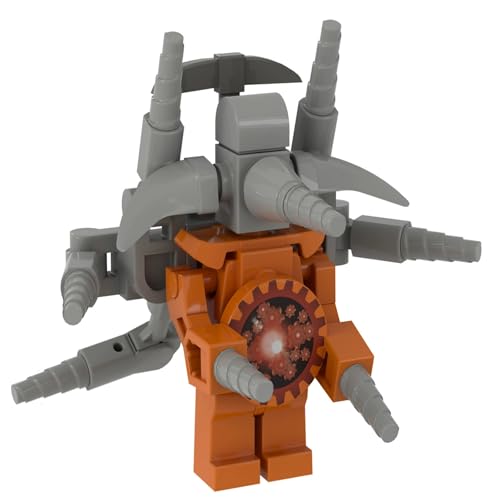 LCTM Bausteine Figure Toilet Titan Kameramann Sprecher Fernsehmann Skibidi Spielzeug Building Block Assembly Kinder Erwachsene Fans Großes Konstruktions Bausatz Klemmbausteine Geschenk F von LCTM