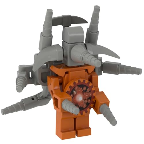 LCTM Bausteine Figure Toilet Titan Kameramann Sprecher Fernsehmann Skibidi Spielzeug Building Block Assembly Kinder Erwachsene Fans Großes Konstruktions Bausatz Klemmbausteine Geschenk H von LCTM