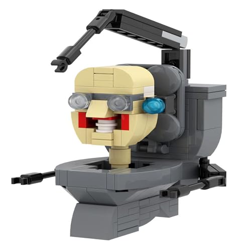 LCTM Bausteine Figure Toilet Titan Kameramann Sprecher Fernsehmann Skibidi Spielzeug Building Block Assembly Kinder Erwachsene Fans Großes Konstruktions Bausatz Klemmbausteine Geschenk Jungen A von LCTM