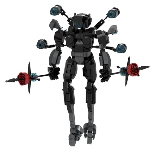 LCTM Bausteine Figure Toilet Titan Kameramann Sprecher Fernsehmann Skibidi Spielzeug Building Block Assembly Kinder Erwachsene Fans Großes Konstruktions Bausatz Klemmbausteine Geschenk Jungen B von LCTM