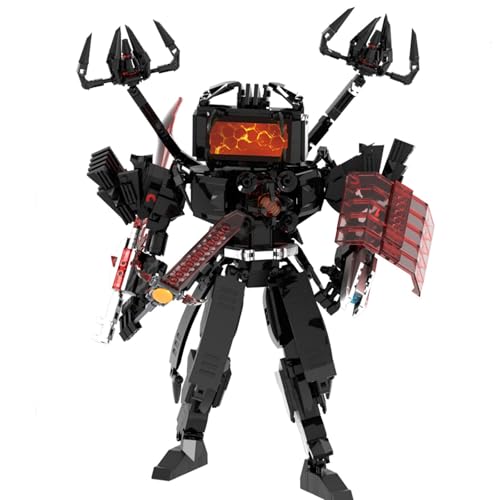 LCTM Bausteine Figure Toilet Titan Kameramann Sprecher Fernsehmann Skibidi Spielzeug Building Block Assembly Kinder Erwachsene Fans Großes Konstruktions Bausatz Klemmbausteine Geschenk Jungen B LCTM Bausteine Figure Toilet Titan Kameramann Sprecher Fernsehmann Skibidi Spielzeug Building Block Assembly Kinder Erwachsene Fans Großes Konstruktions Bausatz Klemmbausteine Geschenk Jungen B von LCTM