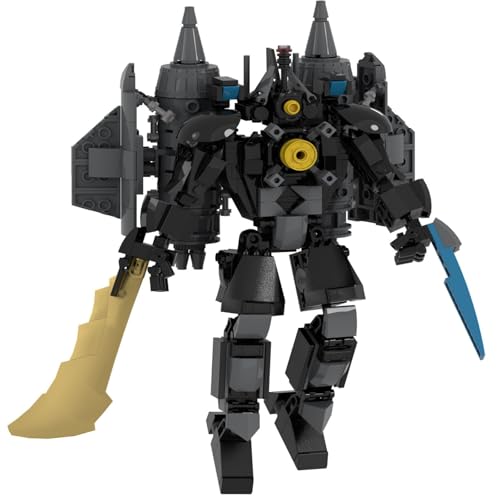 LCTM Bausteine Figure Toilet Titan Kameramann Sprecher Fernsehmann Skibidi Spielzeug Building Block Assembly Kinder Erwachsene Fans Großes Konstruktions Bausatz Klemmbausteine Geschenk Jungen C von LCTM