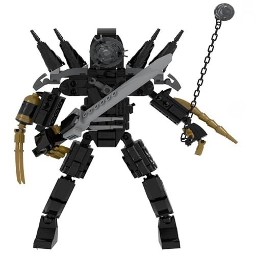 LCTM Bausteine Figure Toilet Titan Kameramann Sprecher Fernsehmann Skibidi Spielzeug Building Block Assembly Kinder Erwachsene Fans Großes Konstruktions Bausatz Klemmbausteine Geschenk Jungen D von LCTM