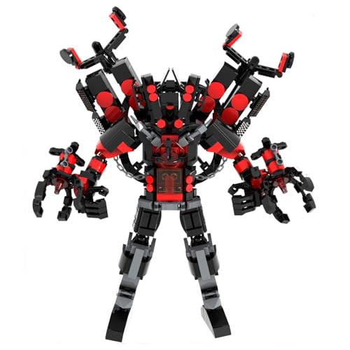LCTM Bausteine Figure Toilet Titan Kameramann Sprecher Fernsehmann Skibidi Spielzeug Building Block Assembly Kinder Erwachsene Fans Großes Konstruktions Bausatz Klemmbausteine Geschenk Jungen D LCTM Bausteine Figure Toilet Titan Kameramann Sprecher Fernsehmann Skibidi Spielzeug Building Block Assembly Kinder Erwachsene Fans Großes Konstruktions Bausatz Klemmbausteine Geschenk Jungen D von LCTM