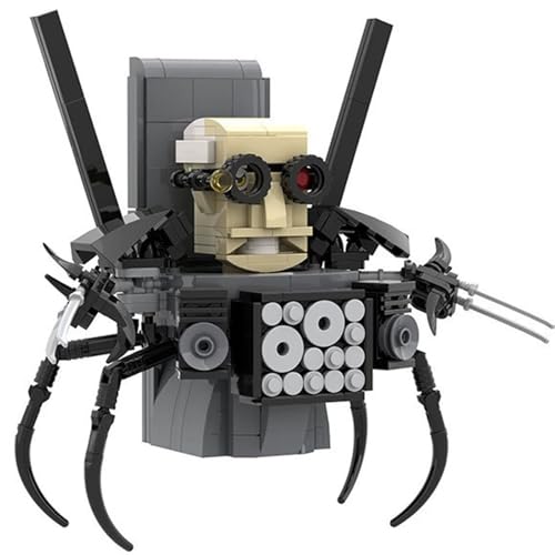 LCTM Bausteine Figure Toilet Titan Kameramann Sprecher Fernsehmann Skibidi Spielzeug Building Block Assembly Kinder Erwachsene Fans Großes Konstruktions Bausatz Klemmbausteine Geschenk Jungen G von LCTM