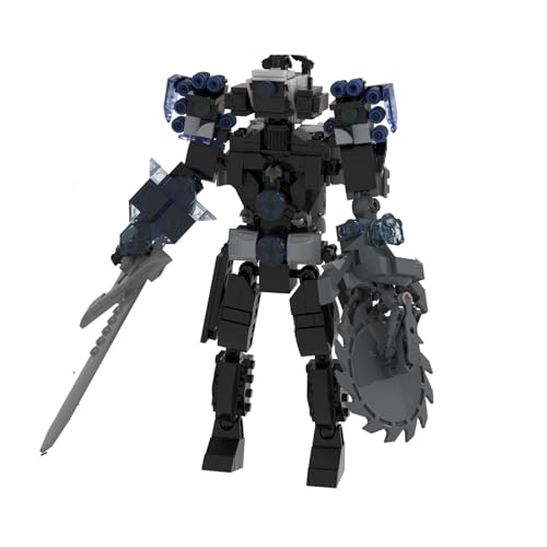 LCTM Mecha Roboter Bausteinset Game Actionfiguren Spielzeug Jungen Und MäDchen Bausteine ​​Set Figur Bausatz Kreativestechnic Bricks Geschenk FüR Erwachsene Kinder Tolles Geburtstagsgeschenk A von LCTM