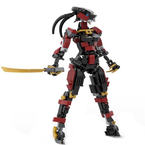LCTM Robot Mecha Blocs De Construction Jeux Jouets Figurines PourGarcons Et FansCadeau NoëL Mech Robotbuilding KitNinja Flexibles Arme ModèLe HéRoïQueCollection Pourcadeaux Adultes A von LCTM
