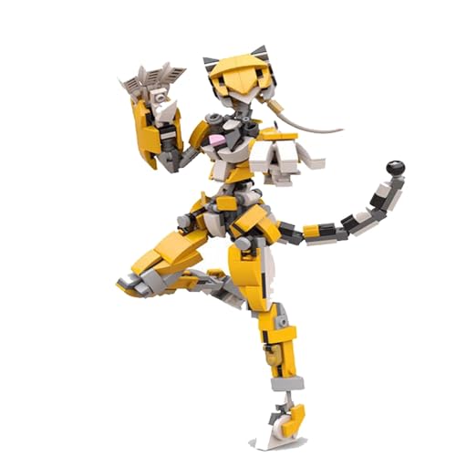 LCTM Robot Mecha Blocs De Construction Jeux Jouets Figurines PourGarcons Et FansCadeau NoëL Mech Robotbuilding KitNinja Flexibles Arme ModèLe HéRoïQueCollection Pourcadeaux Adultes A von LCTM