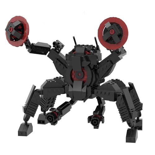 LCTM Skibidi Toilet Titan Bausteine Building Blocks Actionfigur Kameramann Sprecher Clock TV Man Spielzeug Assembly Upgraded Kinder Erwachsene Fans Klemmbausteine G von LCTM
