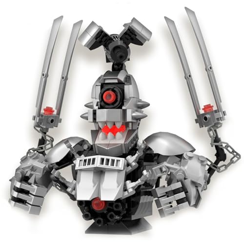 LCTM Skibidi Toilet Titan Bausteine Building Blocks Actionfigur Kameramann Sprecher Clock TV Man Spielzeug Assembly Upgraded Kinder Erwachsene Fans Klemmbausteine Geschenk Jungen C von LCTM