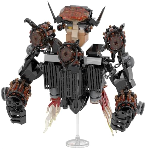 LCTM Skibidi Toilet Titan BausteineBuilding Blocks Actionfigur Kameramann Sprecher Clock TV Man Spielzeug Assembly Upgraded Kinder Erwachsene Fans Klemmbausteine Geschenk Jungen C von LCTM