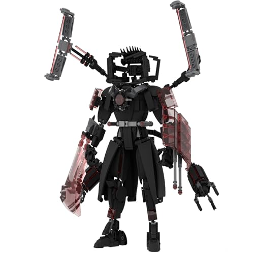 LCTM Skibidi Toilet Titan BausteineBuilding Blocks Actionfigur Kameramann Sprecher Clock TV Man Spielzeug Assembly Upgraded Kinder Erwachsene Fans Klemmbausteine Geschenk Jungen C von LCTM