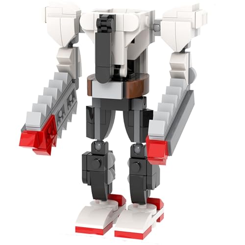 LCTM Titan Stamm Krieger Roboter Transformation Block Set Erwachsene Stadt Krieger Gerechtigkeit Held Soldat Mech Modell Set Coole kreative Roboter Spielzeug Geschenk für Jugend und Kinder Jungen A von LCTM