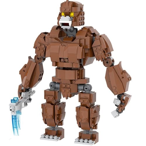 LCTM Titan Stamm Krieger Roboter Transformation Block Set Erwachsene Stadt Krieger Gerechtigkeit Held Soldat Mech Modell Set Coole kreative Roboter Spielzeug Geschenk für Jugend und Kinder Jungen A von LCTM