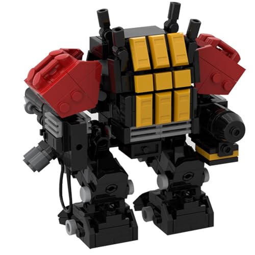 LCTM Titan Stamm Krieger Roboter Transformation Block Set Erwachsene Stadt Krieger Gerechtigkeit Held Soldat Mech Modell Set Coole kreative Roboter Spielzeug Geschenk für Jugend und Kinder Jungen A von LCTM