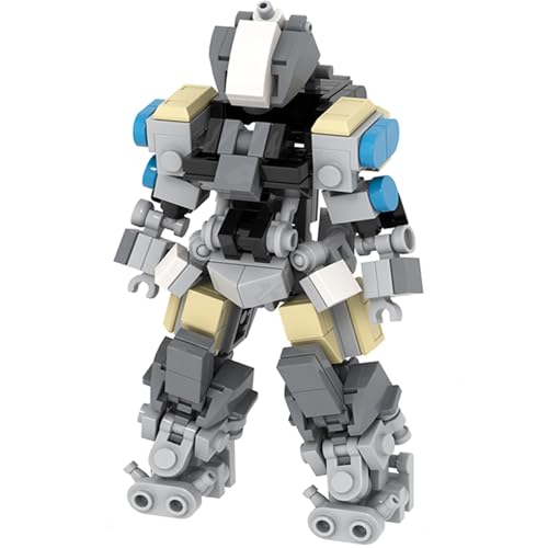 LCTM Titan Stamm Krieger Roboter Transformation Block Set Erwachsene Stadt Krieger Gerechtigkeit Held Soldat Mech Modell Set Coole kreative Roboter Spielzeug Geschenk für Jugend und Kinder Jungen A von LCTM