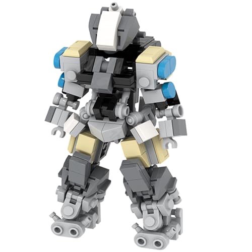 LCTM Titan Stamm Krieger Roboter Transformation Block Set Erwachsene Stadt Krieger Gerechtigkeit Held Soldat Mech Modell Set Coole kreative Roboter Spielzeug Geschenk für Jugend und Kinder Jungen A von LCTM