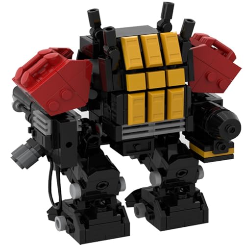 LCTM Titan Stamm Krieger Roboter Transformation Block Set Erwachsene Stadt Krieger Gerechtigkeit Held Soldat Mech Modell Set Coole kreative Roboter Spielzeug Geschenk für Jugend und Kinder Jungen A von LCTM