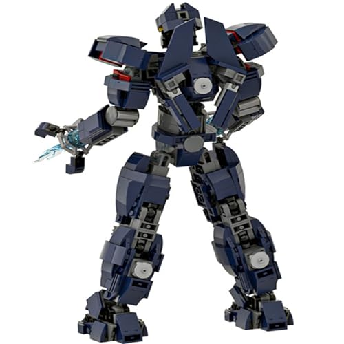 Marvel War Machine Mech RoboterKinderspielzeug Baubares Superhelden Spielzeug Actionfigur Aus Dem Kinderspielzeugteile Transforming Klemmbausteine Set Action Modell Creator Geschenke A von LCTM