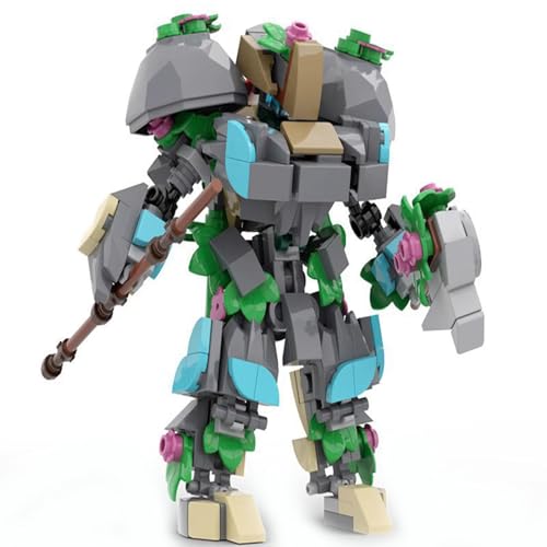 Mech Warrior Bausteine Marvel War Machinemechbaubares Superhelden Geschenk FüR Jungsumbaubar In Einen Jet Oder Drachen Figur Minifiguren Bauspielzeug Jungen Und MäDchen Spielzeug A von LCTM
