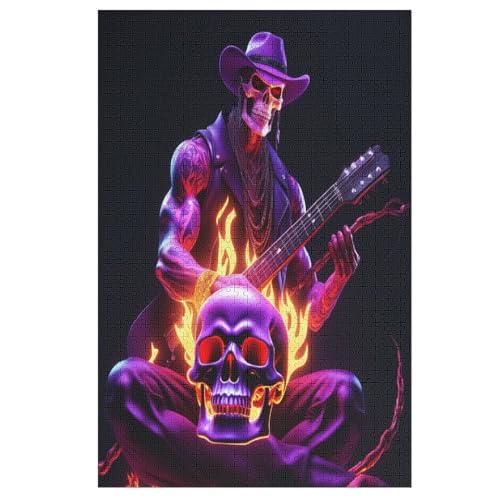 1000 Teile Puzzle Für Jugendliche,Gitarre Skelett Man Puzzles,Erwachsenenpuzzle,Holzpuzzles,Dekompressionsspiel,Spielzeugpuzzles 78×53cm 1000 Teile Puzzle Für Jugendliche,Gitarre Skelett Man Puzzles,Erwachsenenpuzzle,Holzpuzzles,Dekompressionsspiel,Spielzeugpuzzles 78×53cm von LCWWW