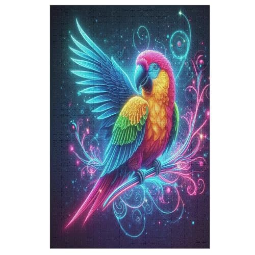 1000 Teile Puzzle Für Jungen Und Mädchen, Standard-Puzzles Animal Papagei, Familienspiele, 78×53cm 1000 Teile Puzzle Für Jungen Und Mädchen, Standard-Puzzles Animal Papagei, Familienspiele, 78×53cm von LCWWW