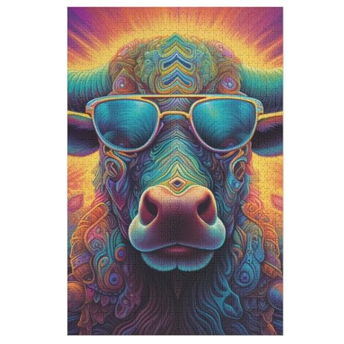 1000 Teile Puzzle Für Jungen Und Mädchen, Standard-Puzzles Büffel, Familienspiele, 78×53cm 1000 Teile Puzzle Für Jungen Und Mädchen, Standard-Puzzles Büffel, Familienspiele, 78×53cm von LCWWW