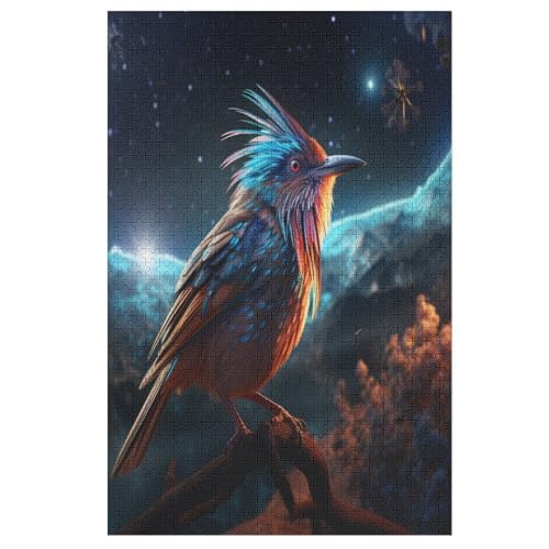 1000 Teile Puzzle Für Jungen Und Mädchen, Standard-Puzzles Cute Vogel, Familienspiele, 78×53cm von LCWWW