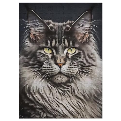300-teiliges Puzzle Für Erwachsene, Katze Holzpuzzle, Gehirn-Herausforderung,Puzzles Spielzeugspiel 42×30cm 300-teiliges Puzzle Für Erwachsene, Katze Holzpuzzle, Gehirn-Herausforderung,Puzzles Spielzeugspiel 42×30cm von LCWWW
