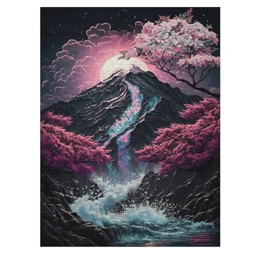 500 Teile Puzzle Für Jungen Und Mädchen, Standard-Puzzles Kirschbaumkunst Japan, Familienspiele, 55×41cm 500 Teile Puzzle Für Jungen Und Mädchen, Standard-Puzzles Kirschbaumkunst Japan, Familienspiele, 55×41cm von LCWWW