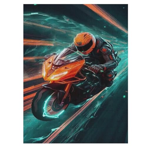500 Teile Puzzle Für Jungen Und Mädchen, Standard-Puzzles Motorrad, Familienspiele, 55×41cm 500 Teile Puzzle Für Jungen Und Mädchen, Standard-Puzzles Motorrad, Familienspiele, 55×41cm von LCWWW